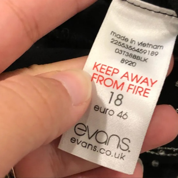 Evans NWT| Wide Leg Formal Trousers - Picture 5 of 6